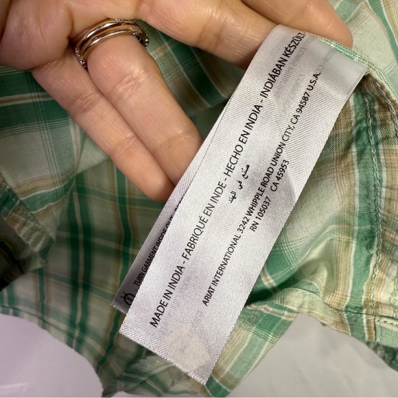 ARIAT REAL Button Snap Shirt - Picture 8 of 11